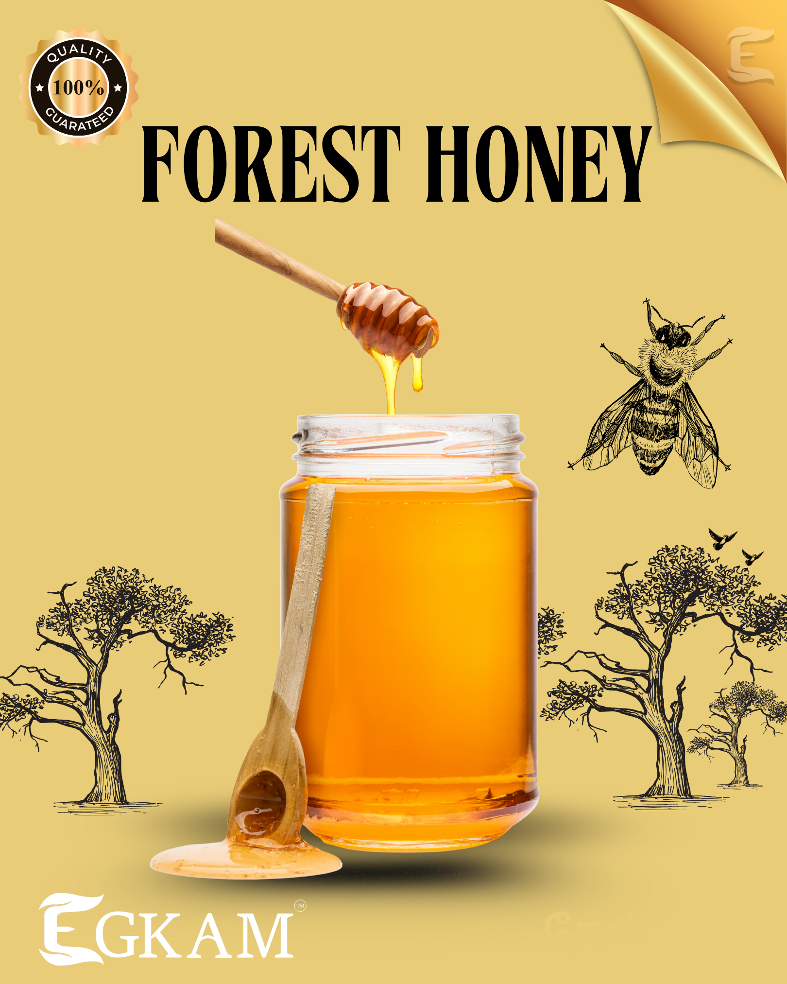 NATURAL FOREST HONEY  - Image 2