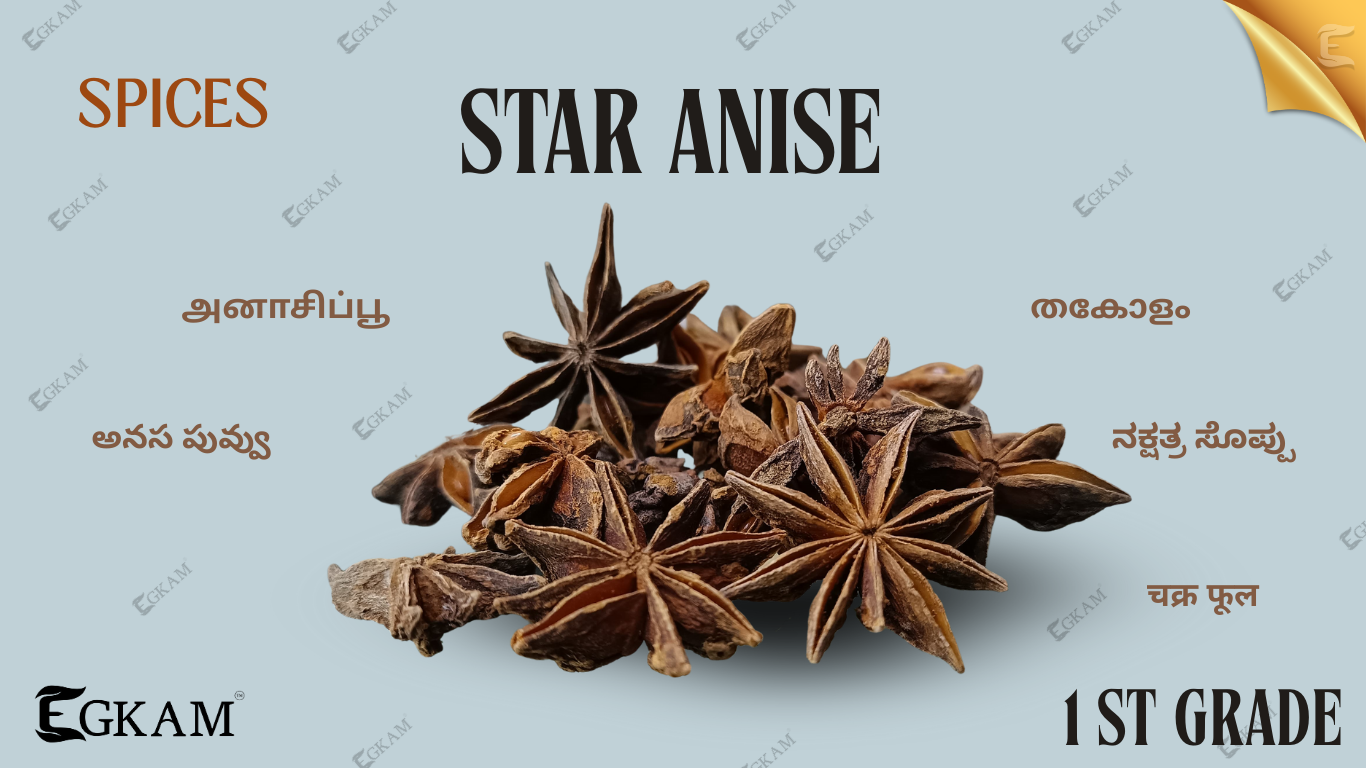 ANNACHI POO(or)STAR ANISE [1ST GRADE]