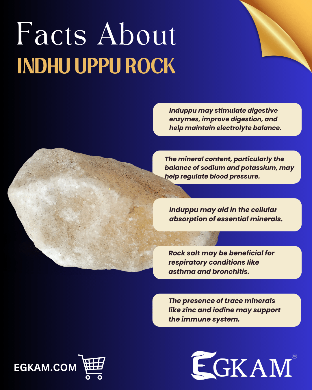 KAL INDHU UPPU (OR) HIMALAYAN SALT ROCK  - Image 3