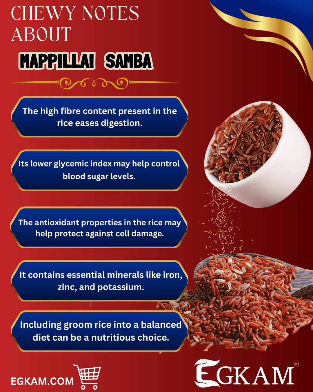 MAPILLAI SAMBHA RICE  - Image 4
