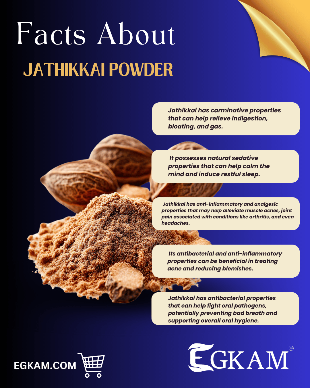 JATHIKKAI  (or) NUTMEG POWDER  - Image 3