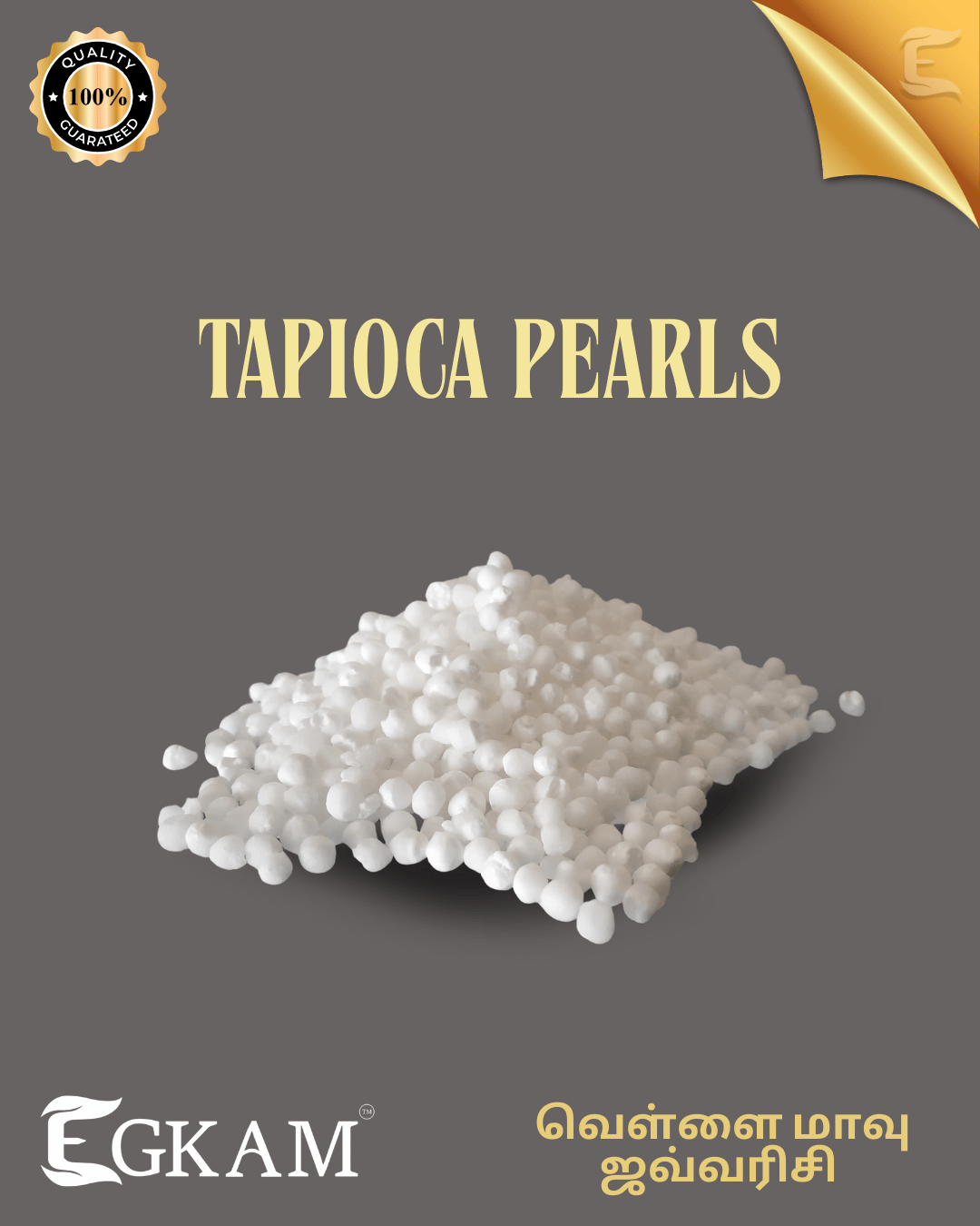 JAVVARISI MAVU (or) TAPIOCA PEARL WHITE - Image 2