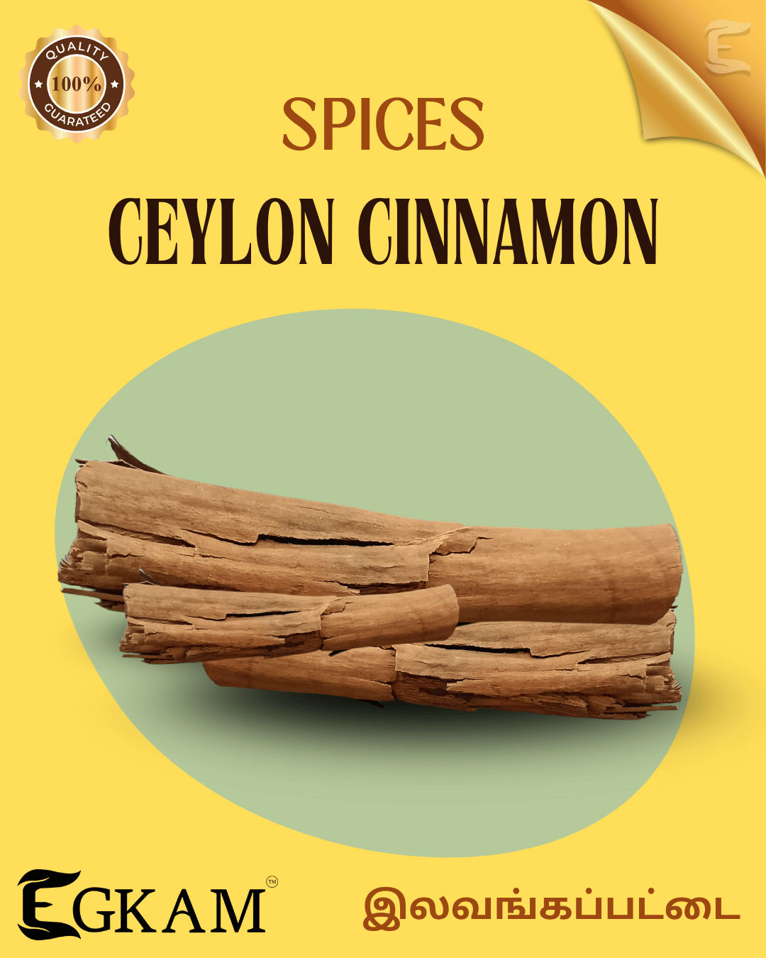  CINNAMOM CEYLON (OR) ILAVANGAPATTAI  [BIG] - Image 2