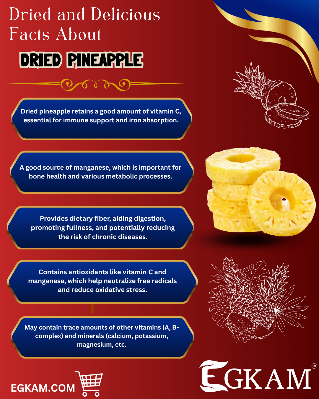 DRIED PINEAPPLE SLICE - Image 3